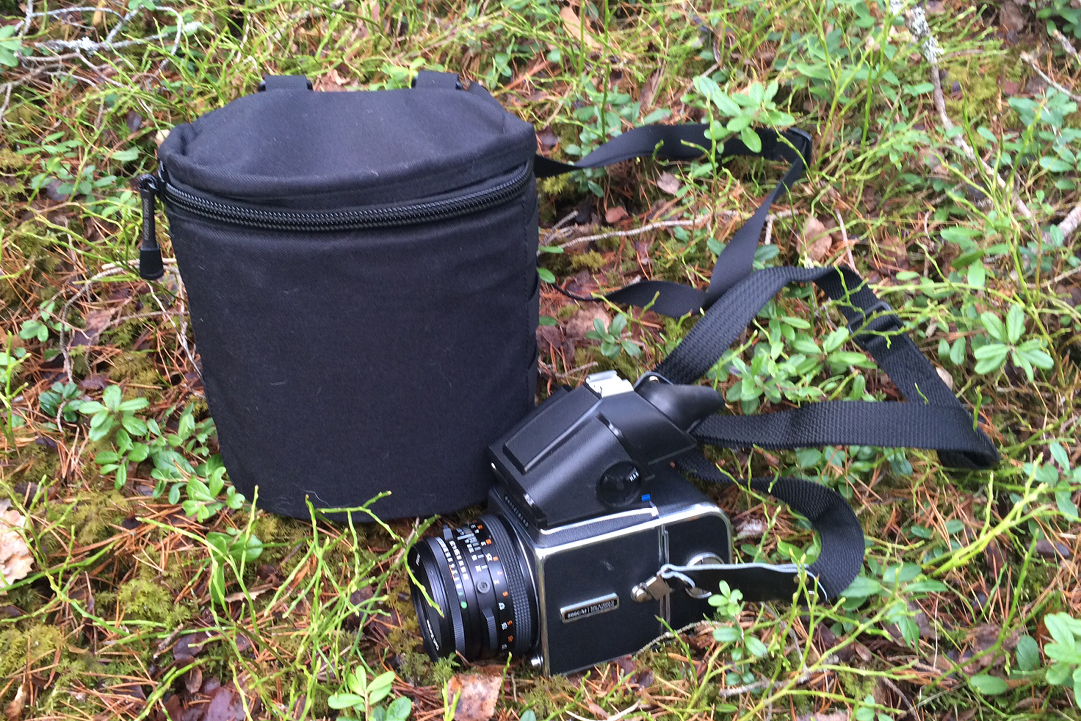 Fotoväskan som jag har min Hasselblad i är en väska från Snigeldesign. Foto: Mikael Andersson, iPhone5.