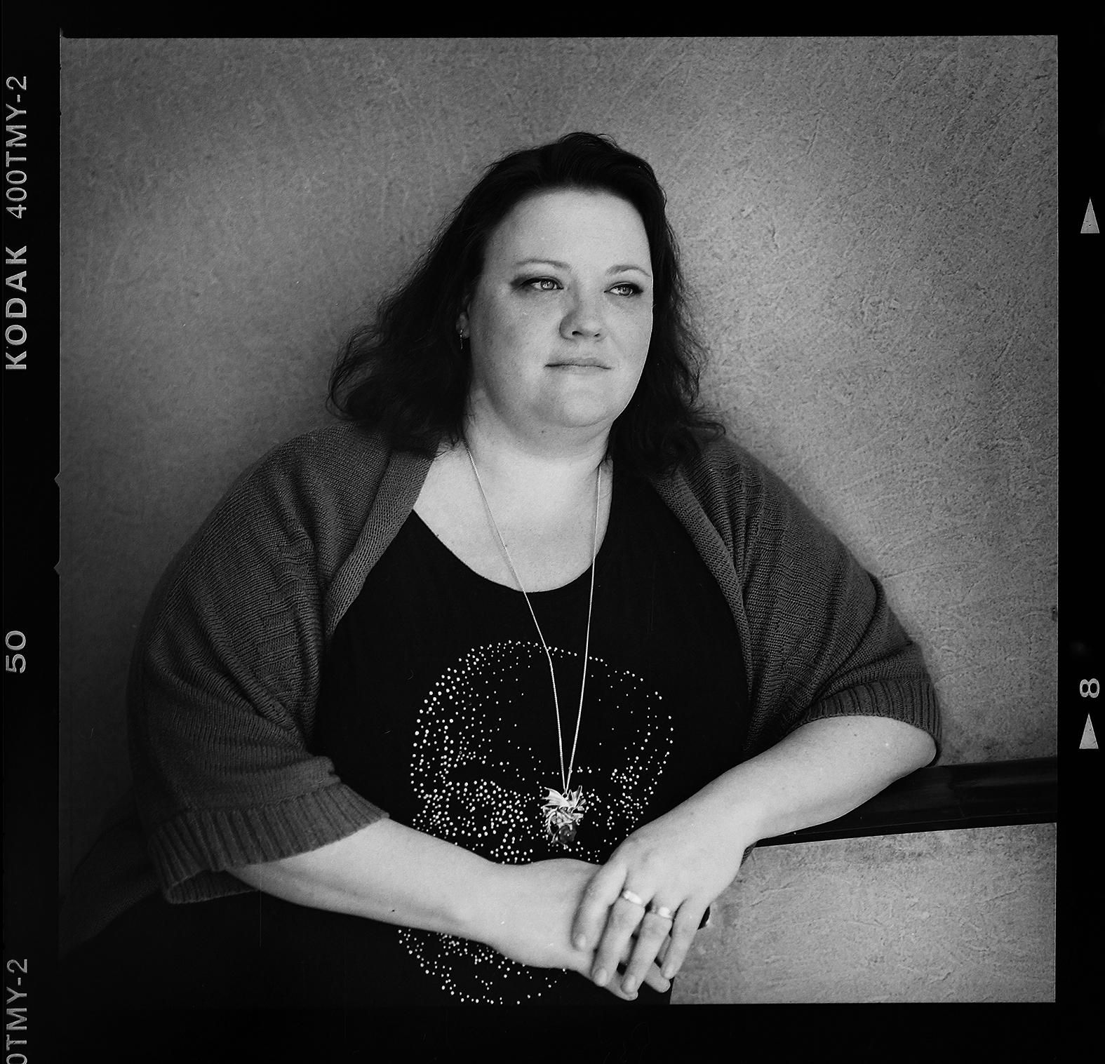 Camilla Rosendrake fotograferad inför hennes 40-årsdag. Foto Mikael Andersson, 2016-04-01, Hasselblad 500cm, 120mm. Exponerad 1/125 f4.