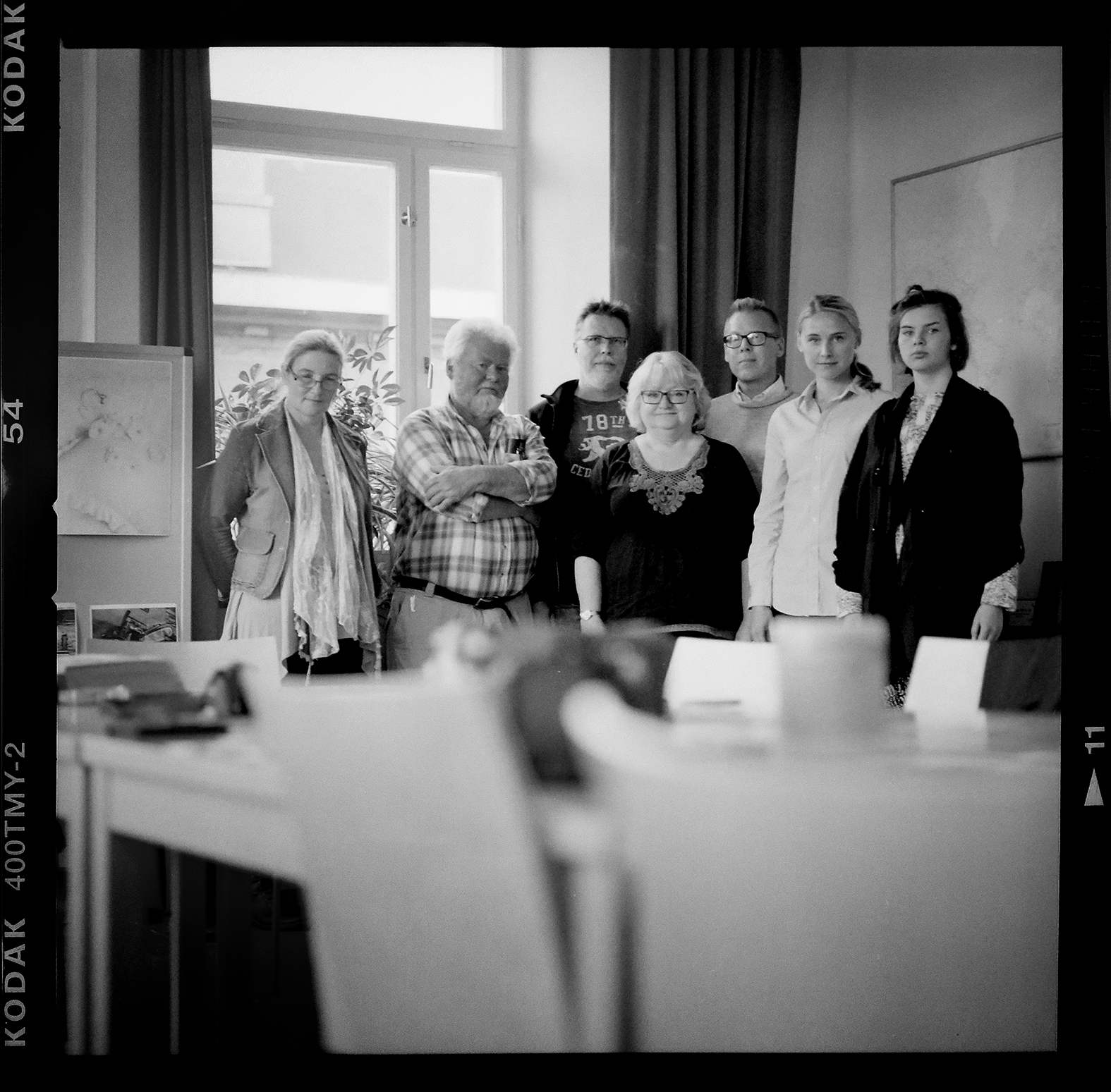 Hasselblad och jag på Eskilstunafolkhögskola. Foto: Mikael Andersson, Hasselblad 500 CM.